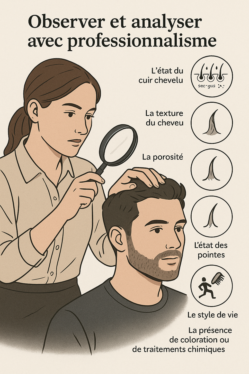 Diagnostic cheveux