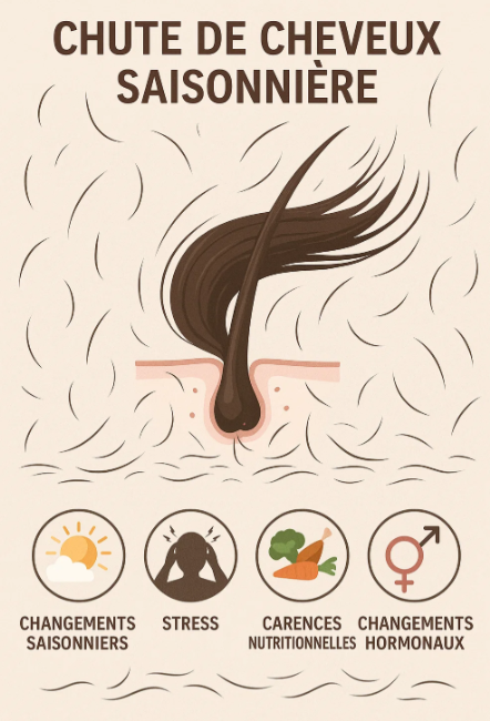 chute de cheveux