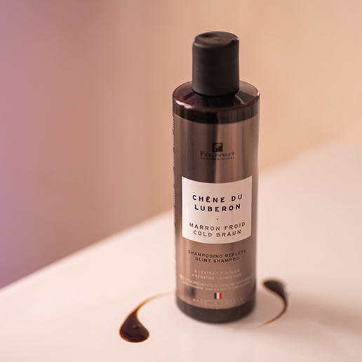 shampooing chene du luberon repigmentant coloration temporaire marron froid