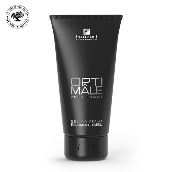 Gel Coiffant Teinté Black Gel